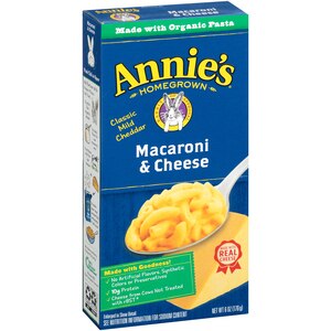 How to cook annies mac and cheese in the microwave Annie S Homegrown Macoroni Cheese Shells White Cheddar Cvs Pharmacy