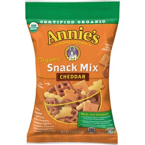  Annie's Organic Cheddar Snack Mix, 2.5 OZ 