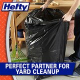 Hefty Extra Strong Lawn & Leaf Trash Bags 39 Gallon, 18 ct, thumbnail image 5 of 5