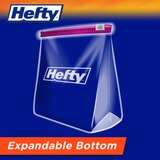Hefty Slider Freezer Bags, 15 CT, thumbnail image 5 of 8