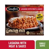 Stouffer's Lasagna with Meat  Sauce Frozen Meal, thumbnail image 3 of 8