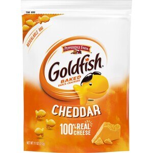 Pepperidge Farm Goldfish Cheddar - Galletas saladas horneadas, 11 oz