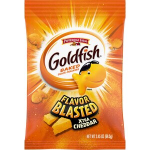 Pepperidge Farm Goldfish Flavor Blasted Xtra Cheddar Crackers, 2.45 Oz , CVS