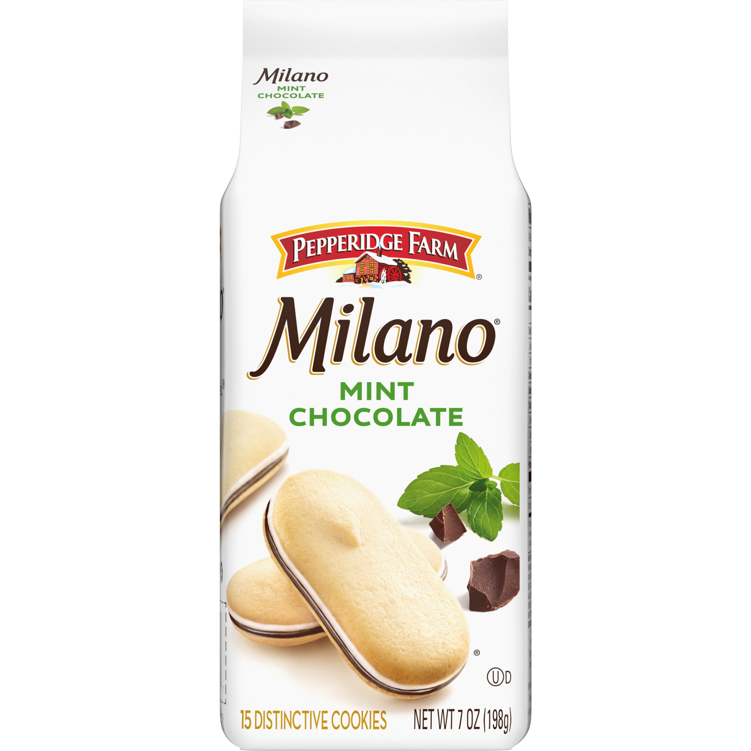 Pepperidge Farm Milano Mint Chocolate Cookies, 7 Oz , CVS