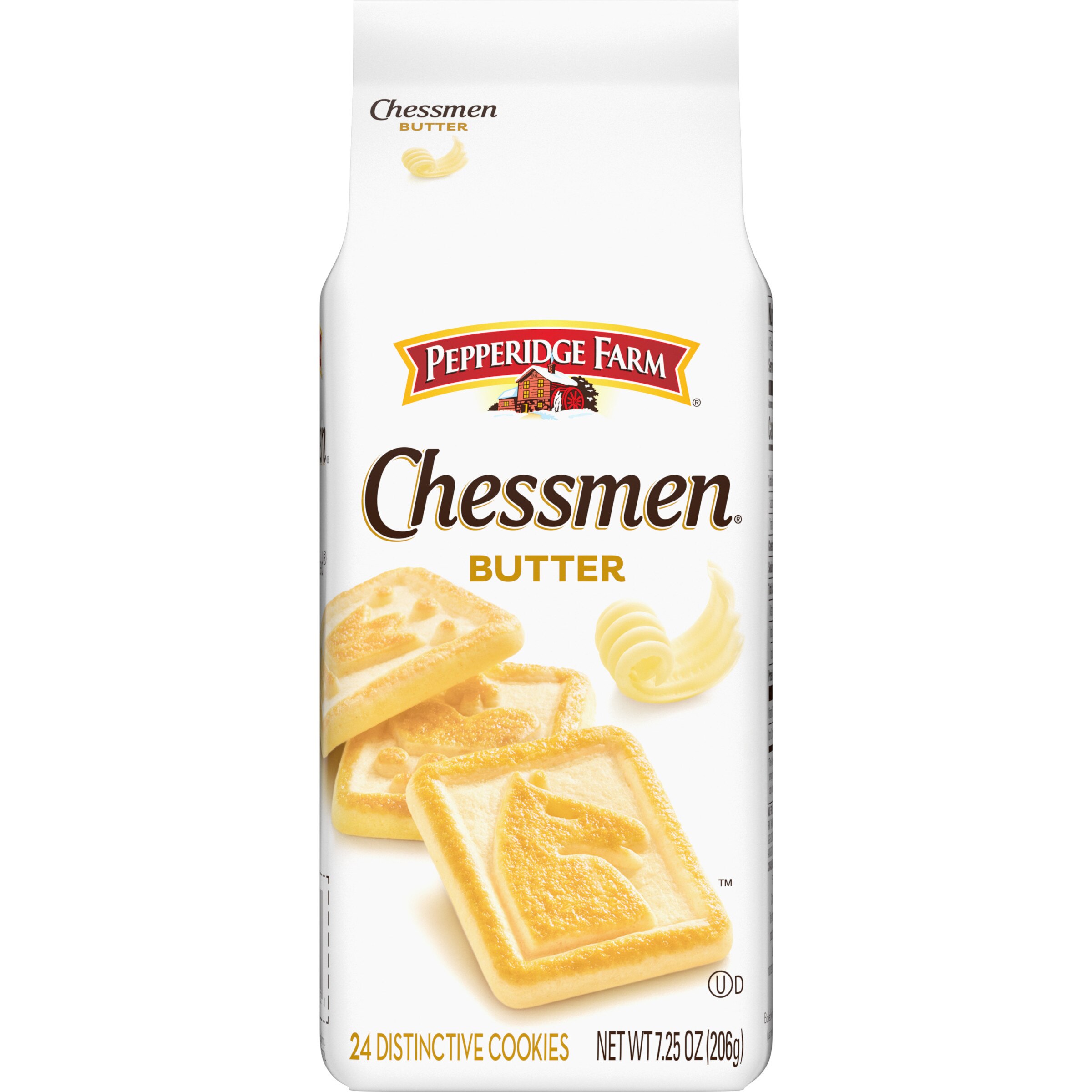 Pepperidge Farm Chessmen Chessmen Butter Cookies, 7.25 Oz , CVS