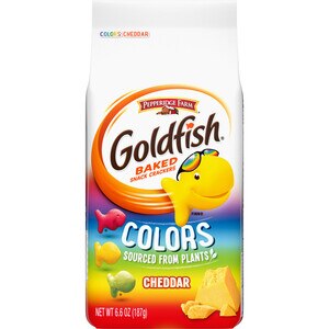 Pepperidge Farm Goldfish Colors Cheddar Cheese Crackers, 6.6 Oz , CVS