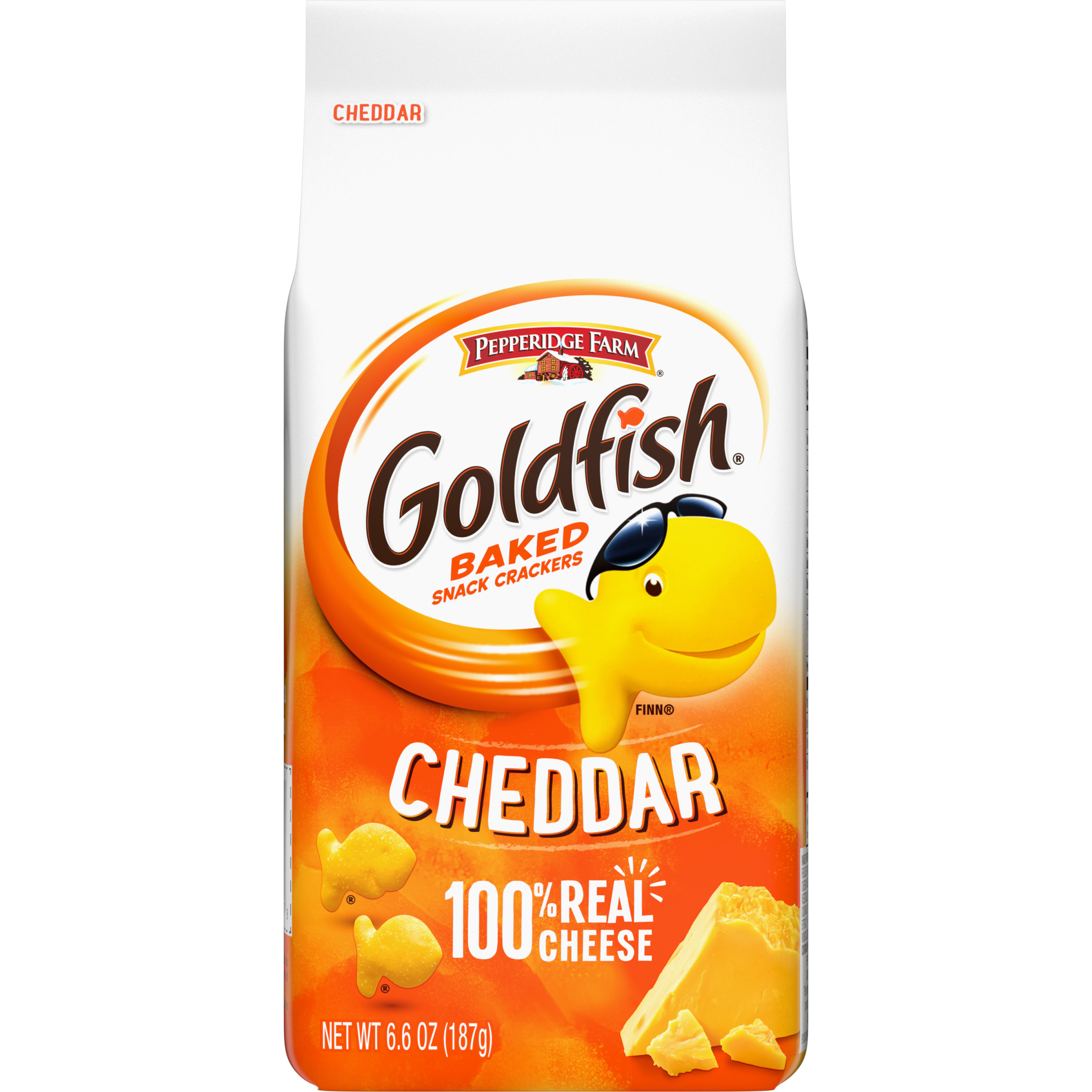 Pepperidge Farm Gold Fish - Galletas horneadas para refrigerio, Cheddar