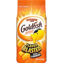Pepperidge Farm Goldfish Flavor Blasted Flavor Blasted Xtra Cheddar Cheese Crackers, 6.6 oz