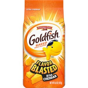 Pepperidge Farm Goldfish Flavor Blasted Flavor Blasted Xtra Cheddar Cheese Crackers, 6.6 Oz , CVS