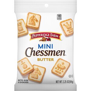Pepperidge Farm Chessmen Mini Butter Cookies, 2.25 Oz , CVS