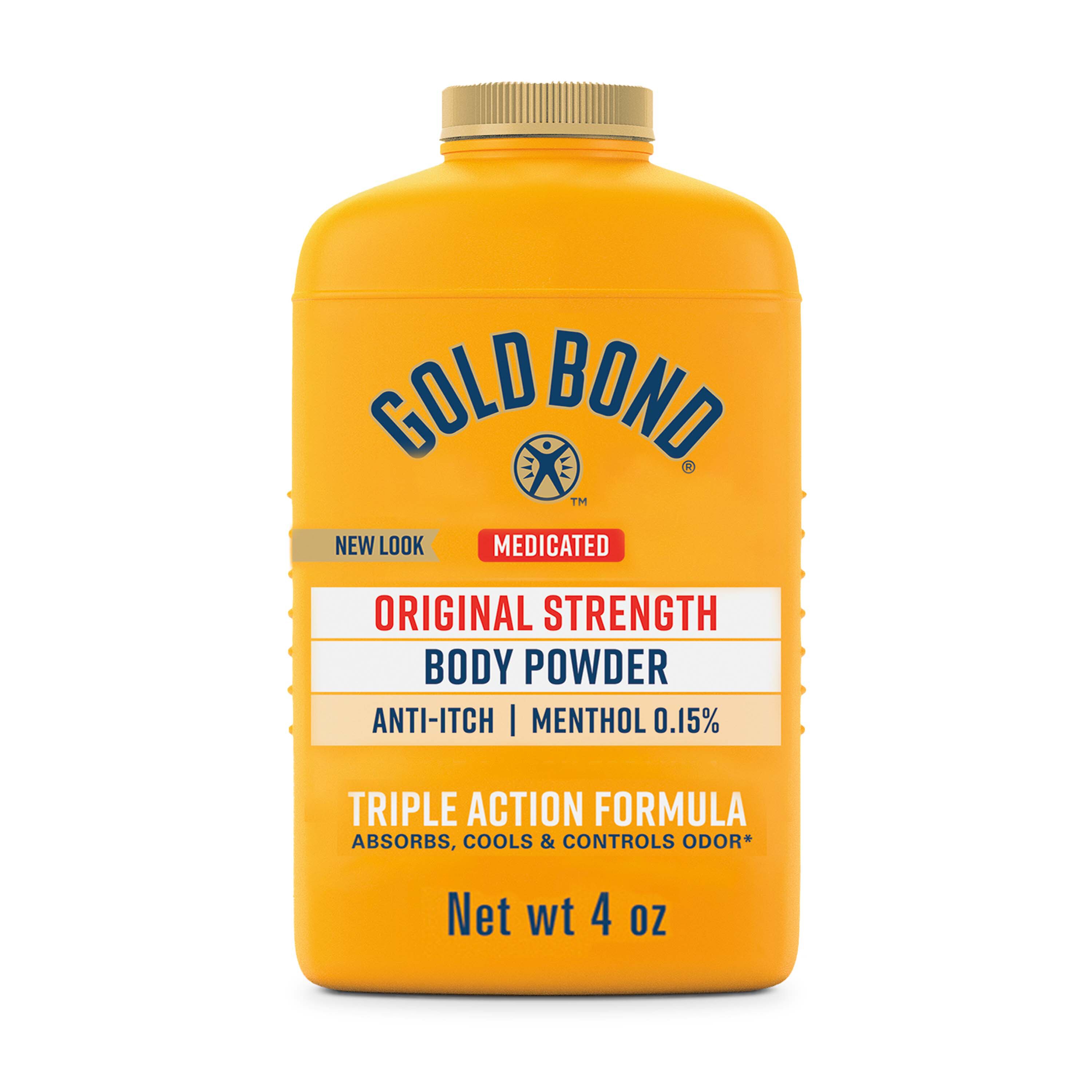 Gold Bond Medicated Original Strength Body Powder, 4 Oz., Talc-Free , CVS