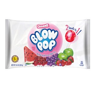 Charms Blow Pop Assorted Flavor Lollipops, 10.4 Oz Bag , CVS