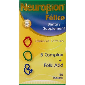 UPC 014457117518 product image for NeuroBion Folico B Complex + Folic Acid Tablets, 50 ct | CVS | upcitemdb.com