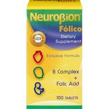 NeuroBion Folico B Complex + Folic Acid Tablets, thumbnail image 1 of 5