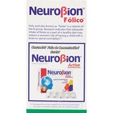 NeuroBion Folico B Complex + Folic Acid Tablets, thumbnail image 2 of 5