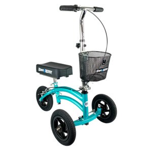 KneeRover Small Petite Adult All Terrain Knee Scooter Knee Walker, Teal , CVS