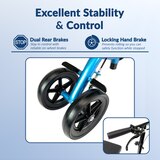 KneeRover Steerable Economy Knee Scooter with Dual Braking System, thumbnail image 4 of 6