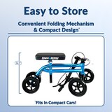 KneeRover Steerable Economy Knee Scooter with Dual Braking System, thumbnail image 5 of 6