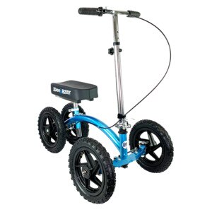 KneeRover QUAD All Terrain Knee Walker In Metallic Blue , CVS