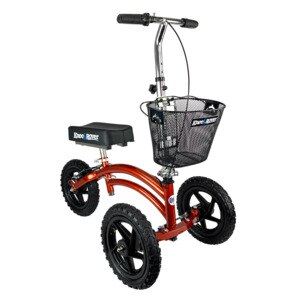  KneeRover All Terrain Knee Walker Knee Scooter in Canyon Orange 