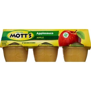 Mott's Original Apple Sauce Containers, 6 Pack