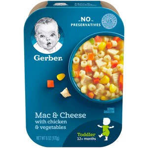 Gerber Lil' Meals Mac and Cheese with Chicken and Vegetables Tray