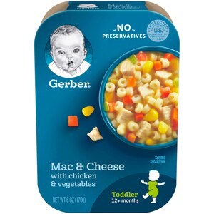  Gerber Lil' Meals Mac and Cheese with Chicken and Vegetables Tray 