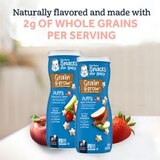 Gerber Snacks for Baby Grain & Grow Puffs, Strawberry Apple, 1.48 oz Canister, thumbnail image 3 of 9