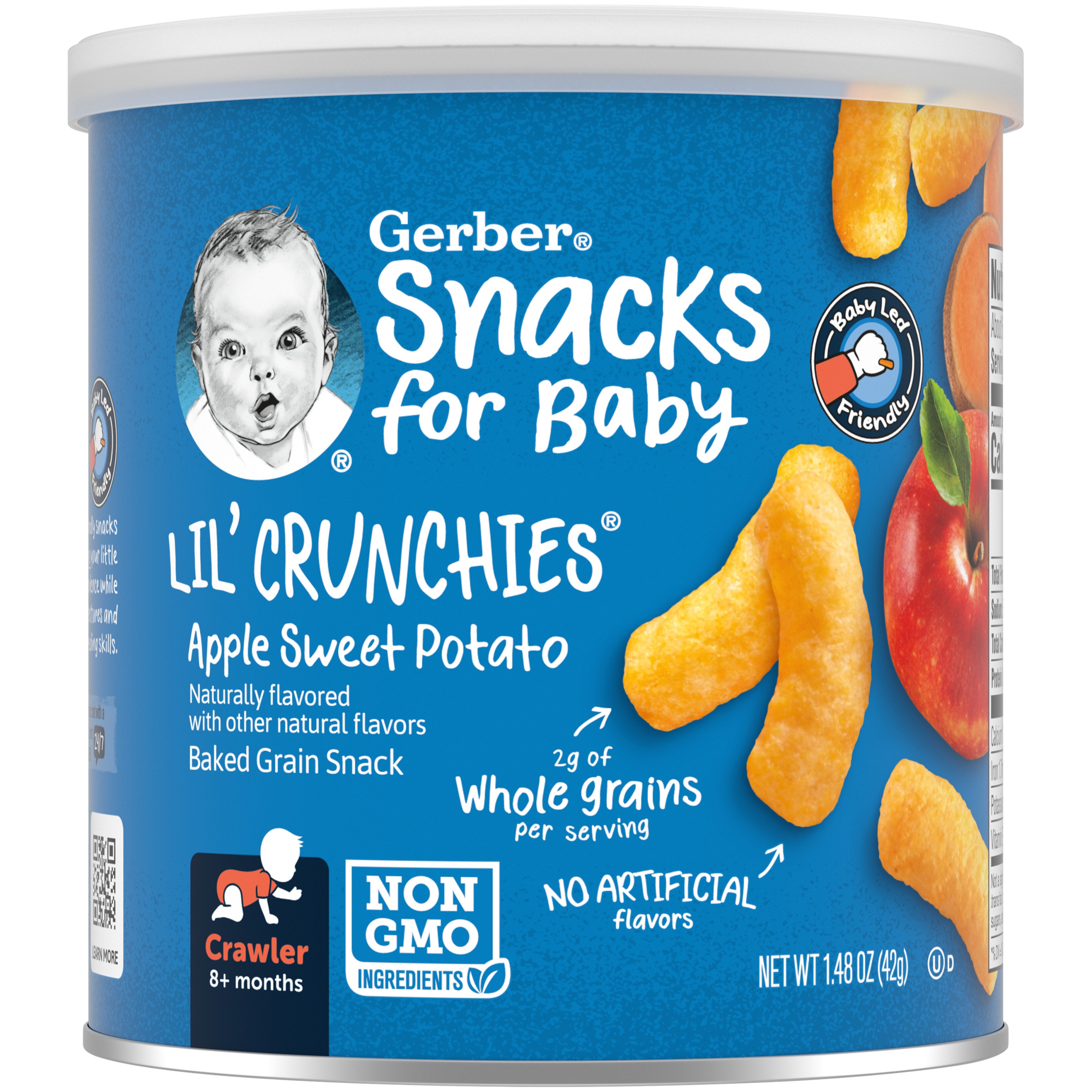 Gerber Lil' Crunchies Apple Sweet Potato, 1.48 OZ