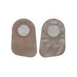 Hollister New Image 2-piece Closed Pouch with AF300 Filter Transparent, 60CT, 2-1/4"" Flange