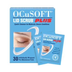 OCuSOFT Plus Lid Scrub Eyelid Cleanser, 30 Ct , CVS