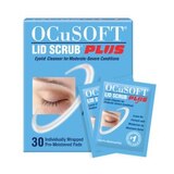 OCuSOFT Plus Lid Scrub Eyelid Cleanser, 30CT, thumbnail image 1 of 4