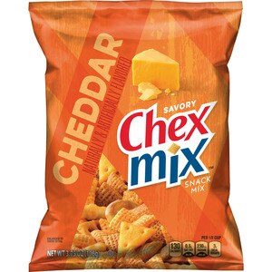 Chex Mix Cheddar Snack Mix, 3.75 oz