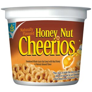 Honey Nut Cheerios Cereal Cup, 1.3 Oz - 1.8 Oz , CVS