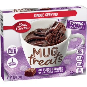 Betty Crocker Mug Treats Hot Fudge Brownie Mix, 3.2 Oz - 3 Oz , CVS