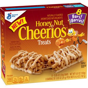 Honey Nut Cheerios Treat Bars, 8 Ct - 0.85 Oz , CVS