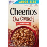 Cheerios Cinnamon Oat Crunch Cereal, 15.2 oz, thumbnail image 1 of 3