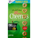 Apple Cinnamon Cheerios Breakfast Cereal Family Size, 19 oz, thumbnail image 1 of 3