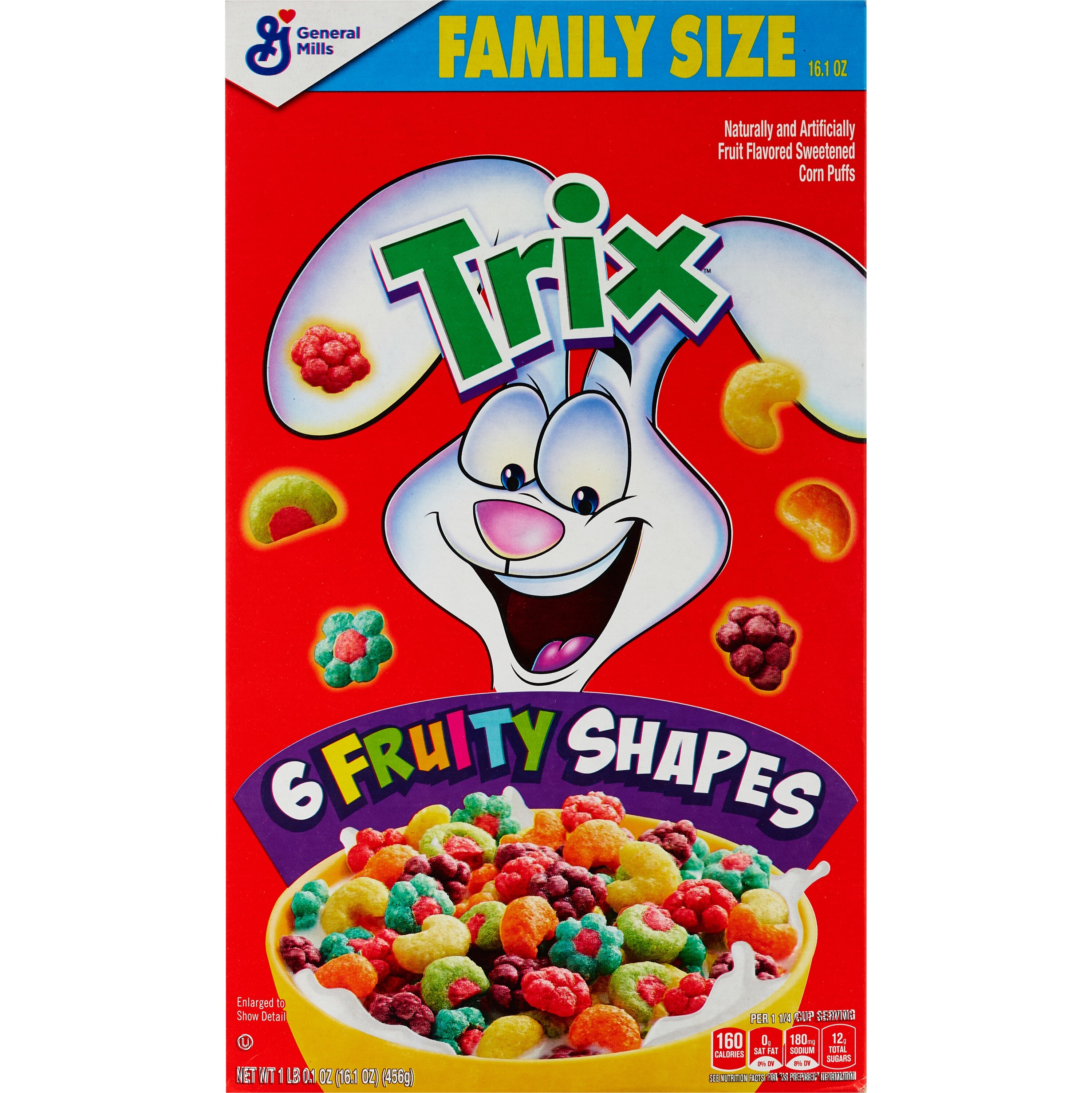 Trix Cereal Family Size, 18.4 Oz - 16.1 Oz , CVS
