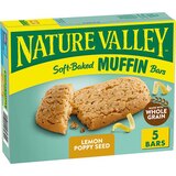 Nature Valley Lemon Poppy Seed Soft-Baked Muffin Bars, 5 ct, thumbnail image 1 of 3