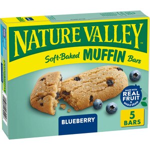 Nature Valley Soft-Baked Muffin Bars, Blueberry, 5 Ct, 6.2 Oz - 1.24 Oz , CVS
