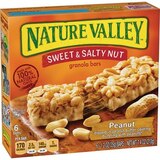 Nature Valley Sweet & Salty Peanut Granola Bars, 6 ct, thumbnail image 1 of 1