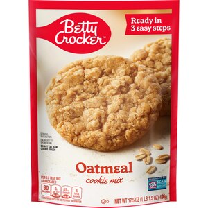Betty Crocker Oatmeal Cookie Mix, 17.5 OZ