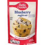 Betty Crocker Blueberry Muffin Mix, 6.5 oz, thumbnail image 1 of 4
