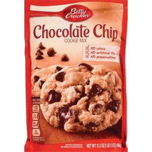 Betty Crocker - Mezcla para preparar galletas con chispas de chocolate, 17.5 oz