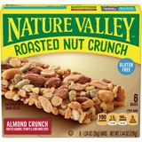 Nature Valley Roasted Nut Crunch Bars, 6 ct, thumbnail image 2 of 3