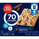 Fiber One 70 Calorie Cinnamon Coffee Cake Soft-Baked Bars, 6 ct, thumbnail image 2 of 3