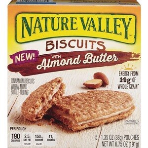 Nature Valley Cinnamon Almond Butter Biscuits, 6.75 Oz , CVS