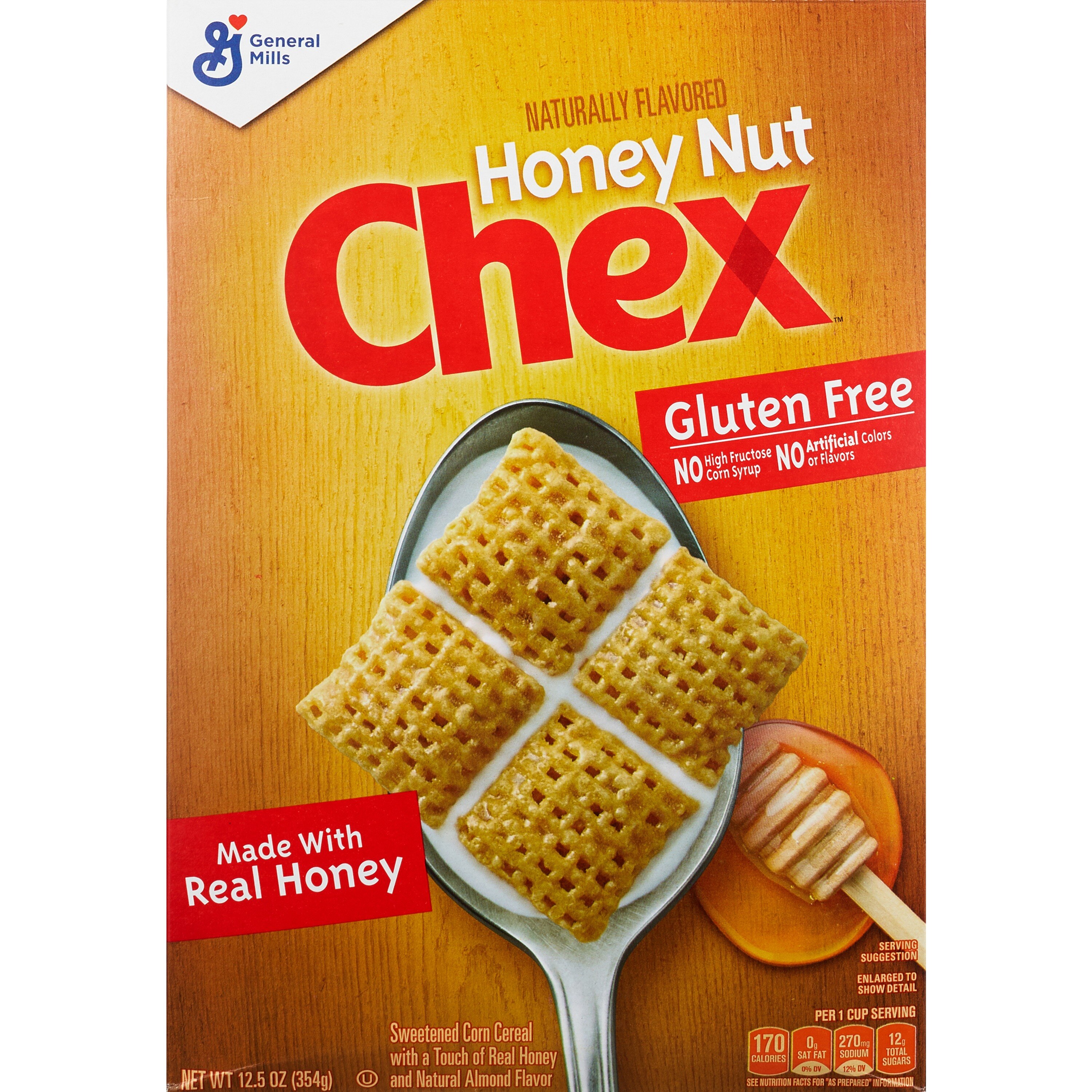Rice Chex Chex Honey Nut Cereal, 12.5 Oz , CVS