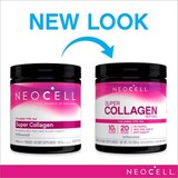NeoCell Super Collagen Peptides, Unflavored, Powder, 7 oz., 1 Canister, thumbnail image 2 of 9